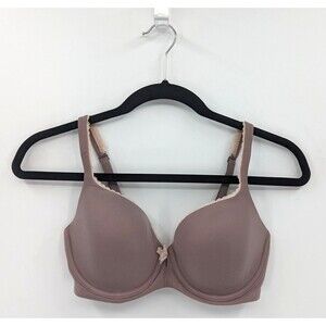 Victoria's Secret Bra Women's 32DD Plum Gray Lined Demi Body by Victoria